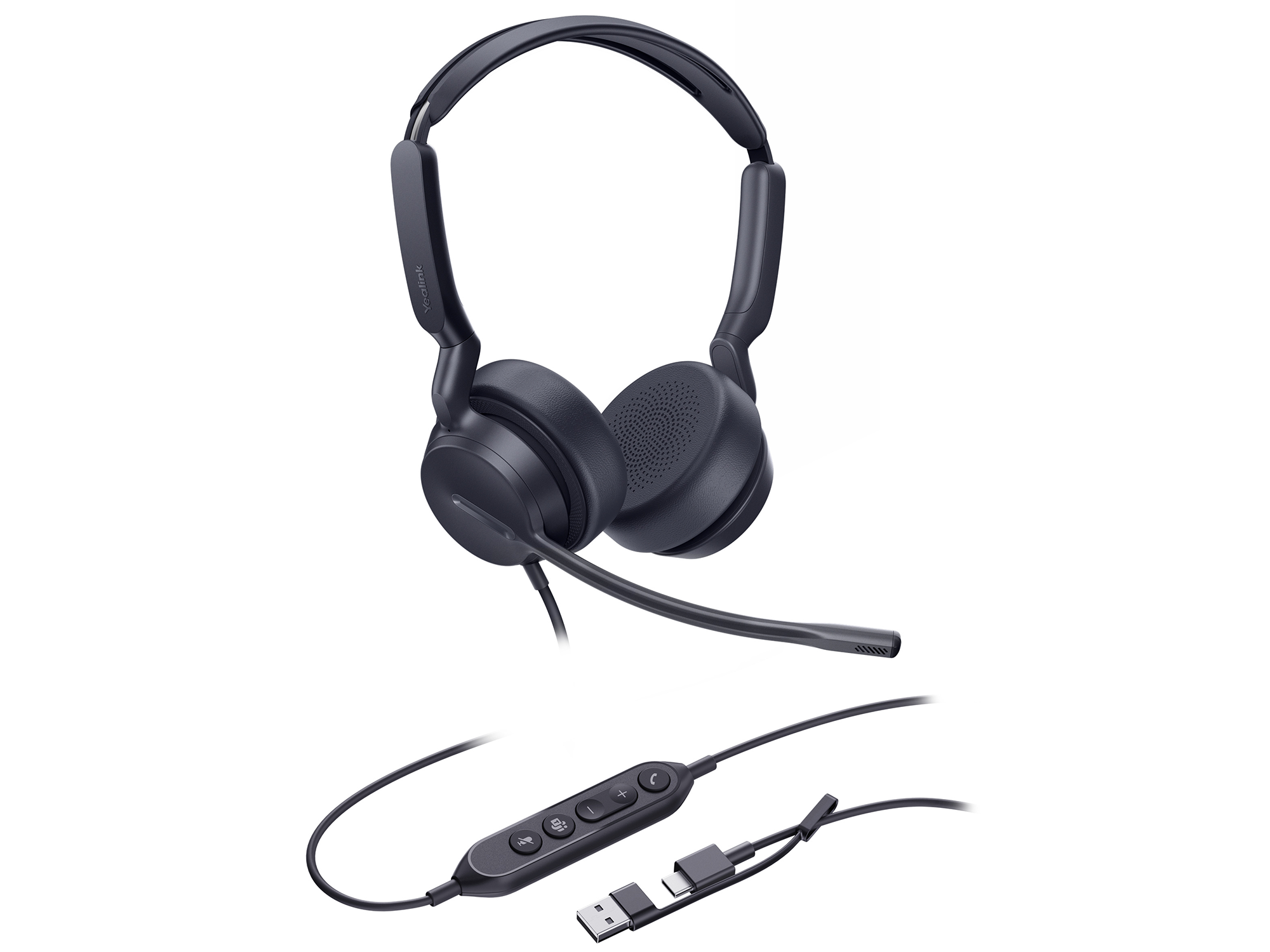 Проводная гарнитура Yealink UH42 SE Dual UC USB-C/A